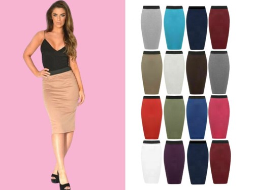 Ladies plain office stretch - office,