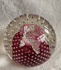 Caithness  Paperweight Pink