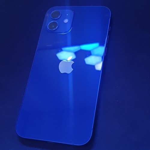 Apple iphone blue - apple, excellent