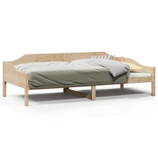 Bed frame solid pine wood