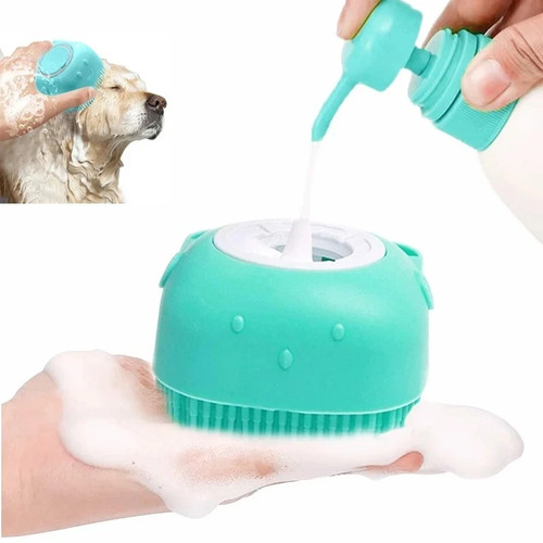 Soft dog bath brush pet - soft,