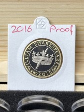 2016 Proof Shakespeare Histories Crown £2 Two Pound Coin Brilliant Uncirculated