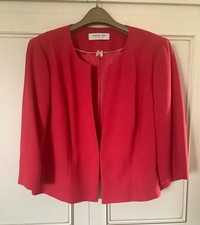 Jacques Vert Size 24 Coral Red
