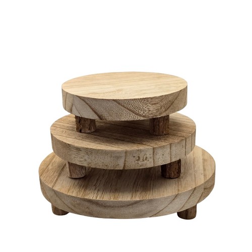 Mini wooden tier rustic - tier,