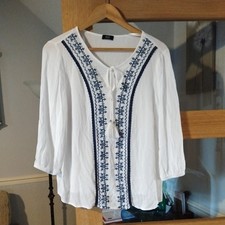 Ladies embroidered boho hippy