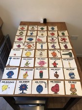 Full Set Of 39 Mr Men Books