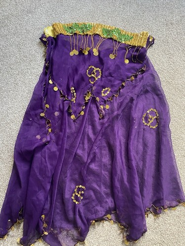 Vintage purple belly - purple, dance