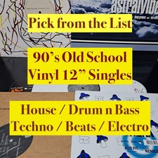 90s Vinyl House, Techno