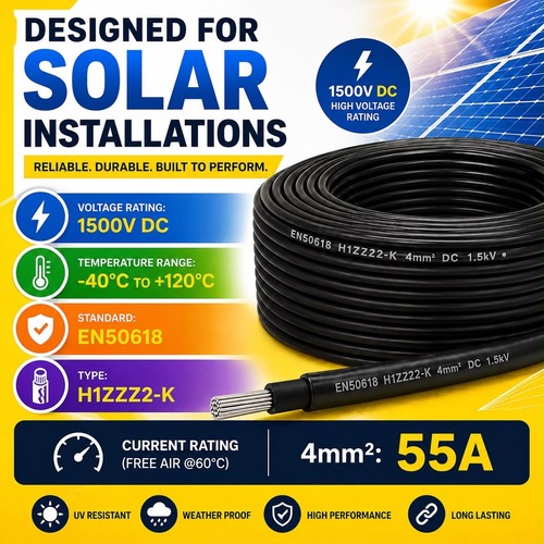 New 4mm solar - solar, mc4
