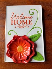 Welcome Home Ceramic Plaque
