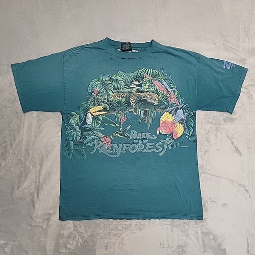 Vtg habitat shirt men teal - habitat,
