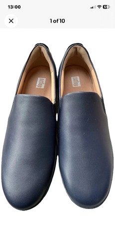 Fitflop navy shoes - fitflop,