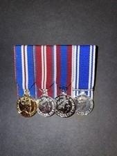 Court mounted miniature medal - court,