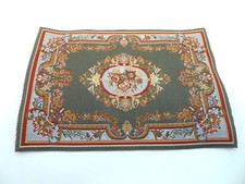 Dolls house rug - rug, green