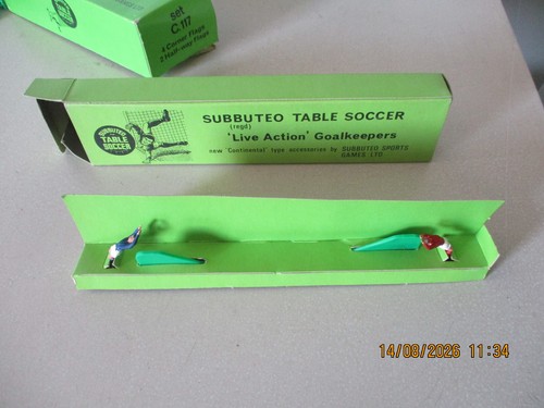 Subbuteo set c123 2 live - c123,