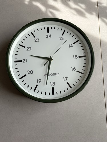 Post office hour clock - post, 24