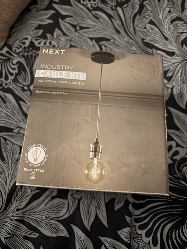 Next chrome light fitting - light,