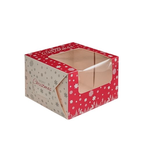 Christmas cake boxes various - christmas,