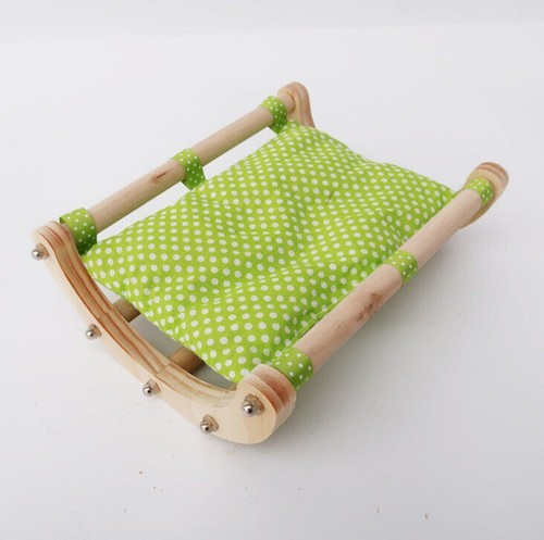 Wooden hamster guinea pig - wooden, bed