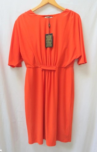 Biba tea dress size - dress, orange