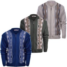 Men's Grandad Zip Cardigan