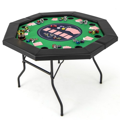 Costway 130cm foldable poker - 130cm,