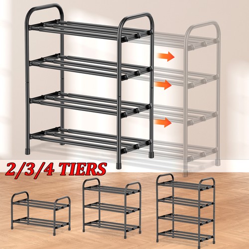 Metal shoe rack storage stand - storage,