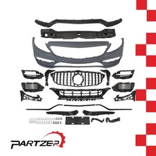All Black Front Bumper Kit Fit
