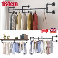 Industrial Pipe Clothing Rack
