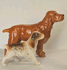 2 Cocker Spaniel Porcelain