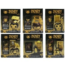 Bendy and the Ink Machine Mini Figure Buildable Set *Choice of Playsets * crease