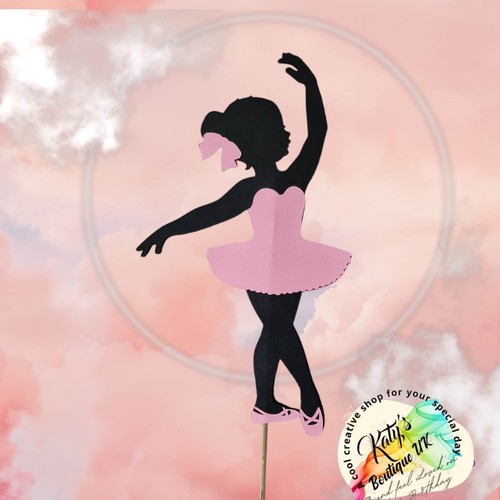 Ballerina cake topper - ballerina,