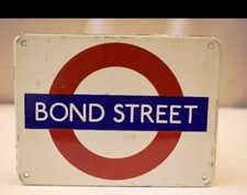 Vintage Bond Street Sign