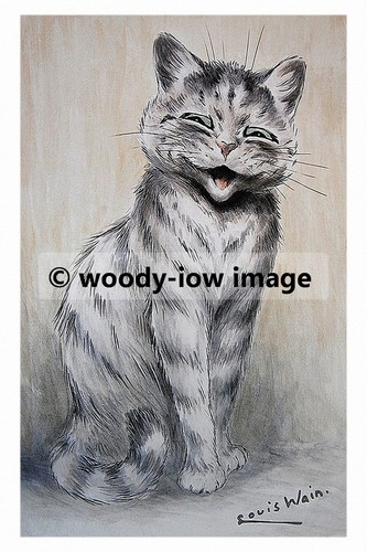 Rp02781 louis wain cat - -,