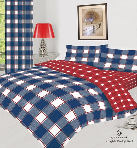 Duvet set tartan quilt - duvet, cover