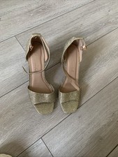 New Look Silver Sparkly Open