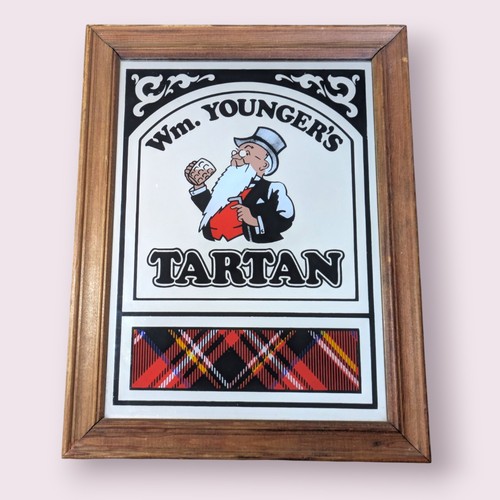 Vintage youngers tartan ale - tartan,