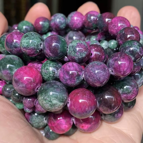 Natural stone beads 8 10mm - 8,