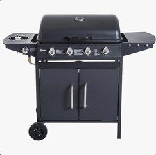 Gas Barbecue Grill 4+1 Burner