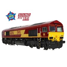 Bachmann 50-000ASFX Class 66 No. 66096 EWS Maroon Gold DCC Sound Fitted Deluxe