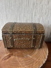 Copper And Brass Vintage Tea Caddy