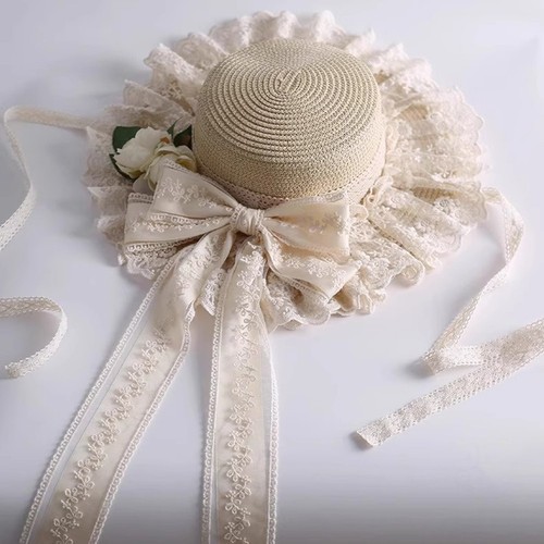 Trendy vintage straw boater - trendy,
