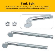 Gas Fuel Tank Strap Bolts