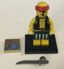 Lego COL252 Collectable Minifigure (Series 16) – Scallywag Pirate – COL16-9