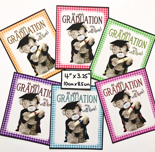 Tatty teddy graduation card - teddy,
