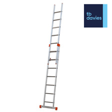 TBDavies Extension Ladders - Aluminium 2-Section Ladders