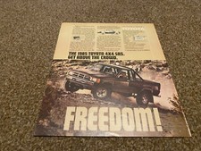 RSBK11 ADVERT 12X10 THE NEW TOYOTA SR5 4X4