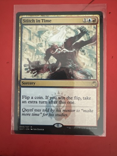 Mtg rare stitch time - x, 1