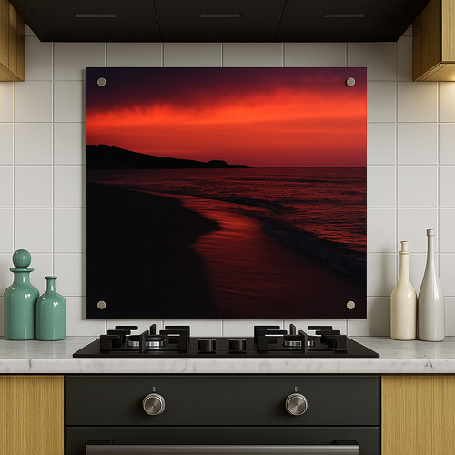 Custom sunset glass - sunset,