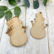 MDF Laser Cut Wooden Christmas